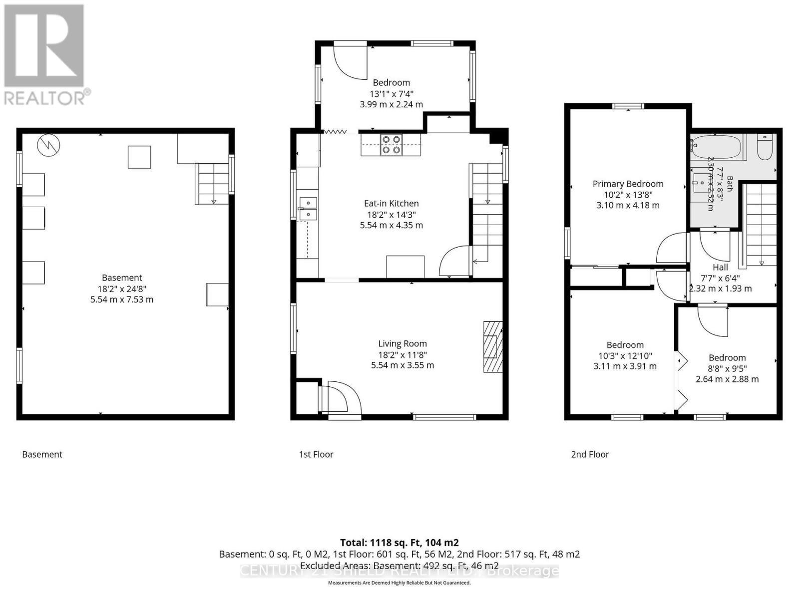 Floor plans are approx - 712 First Street E, Cornwall, ON