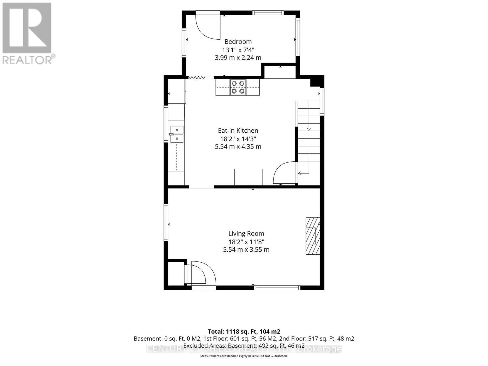 Floor plans are approx - 712 First Street E, Cornwall, ON