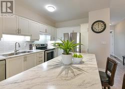 Tile backsplash, under cabinet lighting - 