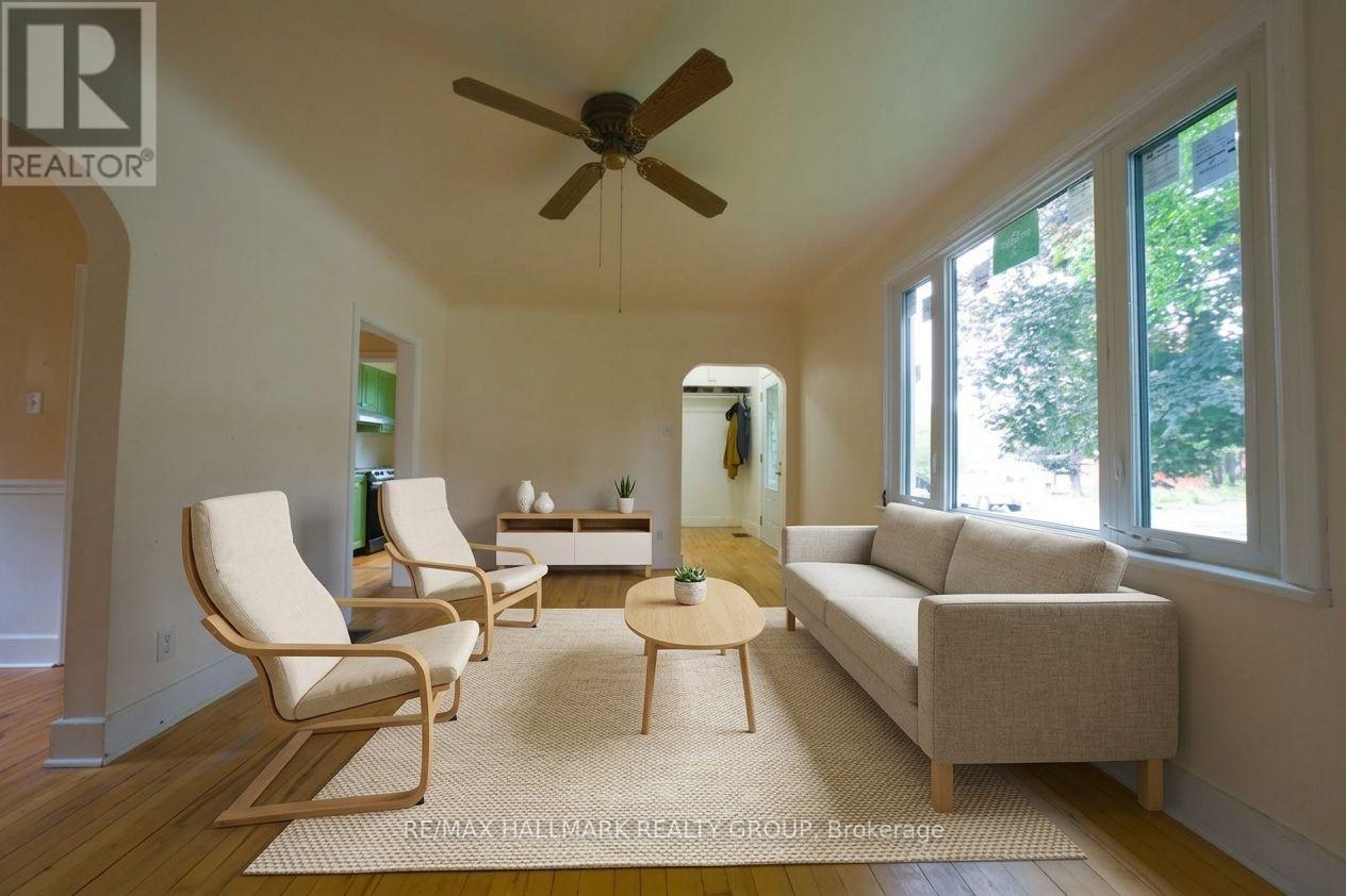 Living Room, virtually staged - 1357 Raven Avenue, Ottawa, ON