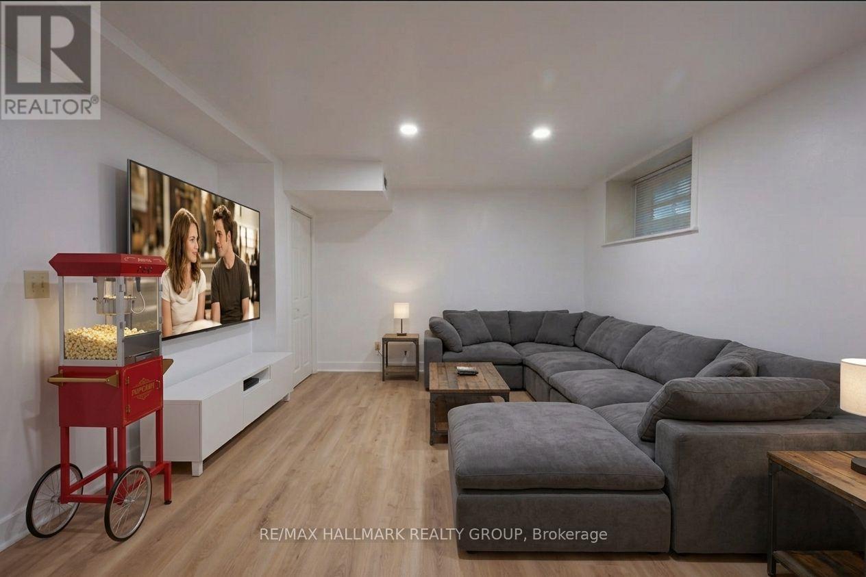 ... or works great as a TV room. Virtual Staged - 1357 Raven Avenue, Ottawa, ON