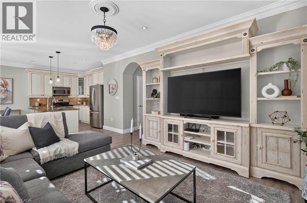 Living Room - 755 Rayner Court, Milton, ON