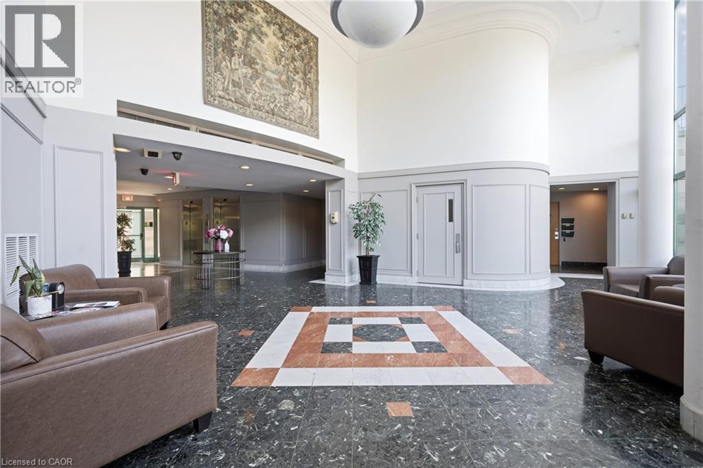 Building Foyer - 55 Blue Springs Drive Unit# 611, Waterloo, ON