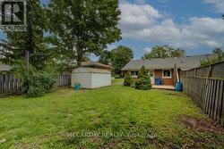 open space back yard - 