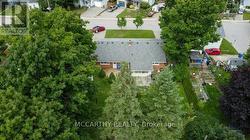 Mature trees suround back yard - 