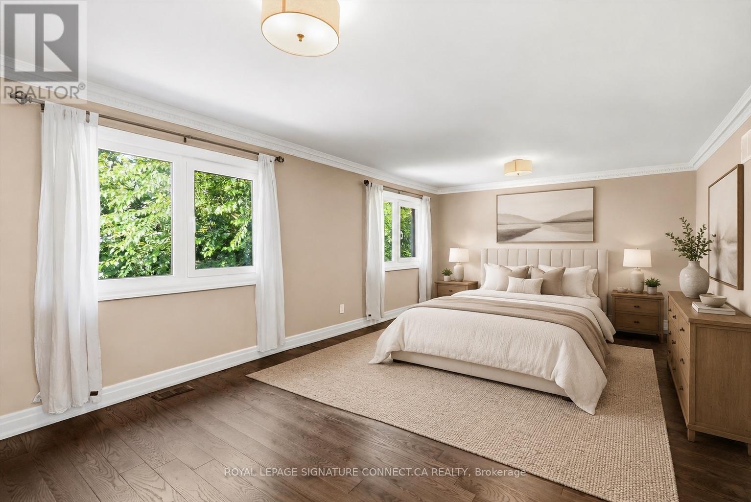 AI Staging - Primary Bedroom - 6 Lailey Crescent, Toronto, ON
