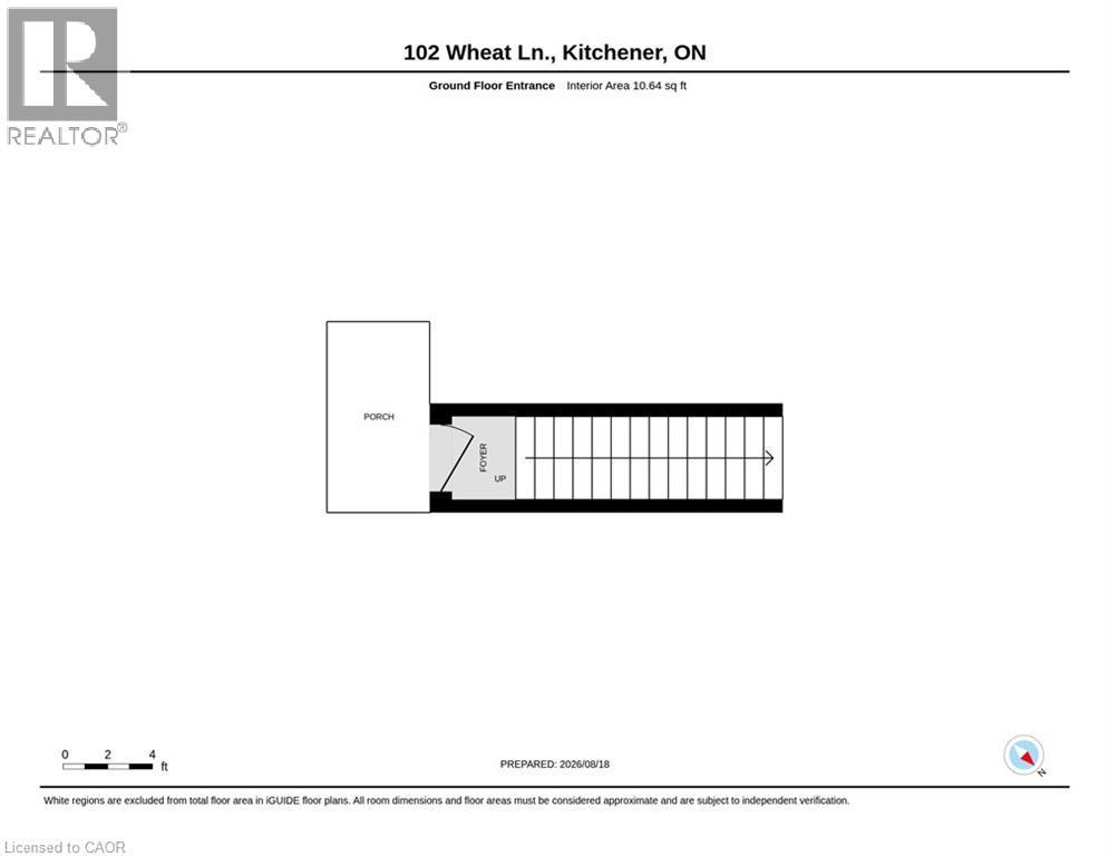 Floor plan - 102 Wheat Lane, Kitchener, ON