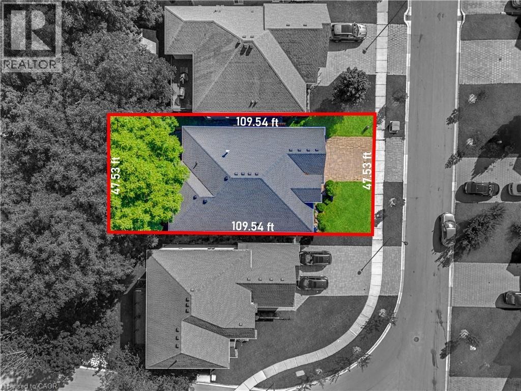 The boundary seen is an estimated representation of lot dimensions derived from Geowarehouse, intended solely for visualization purposes. Please note that it is not obtained from a survey and should n - 2800 Sheffield Place, London, ON