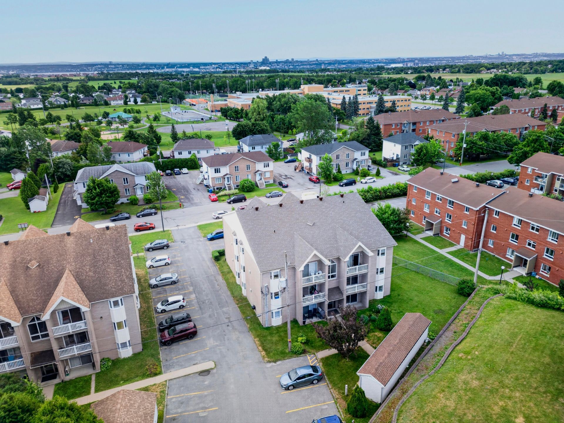 Aerial View - 301-1583 Rue Édith, Québec (Charlesbourg), QC