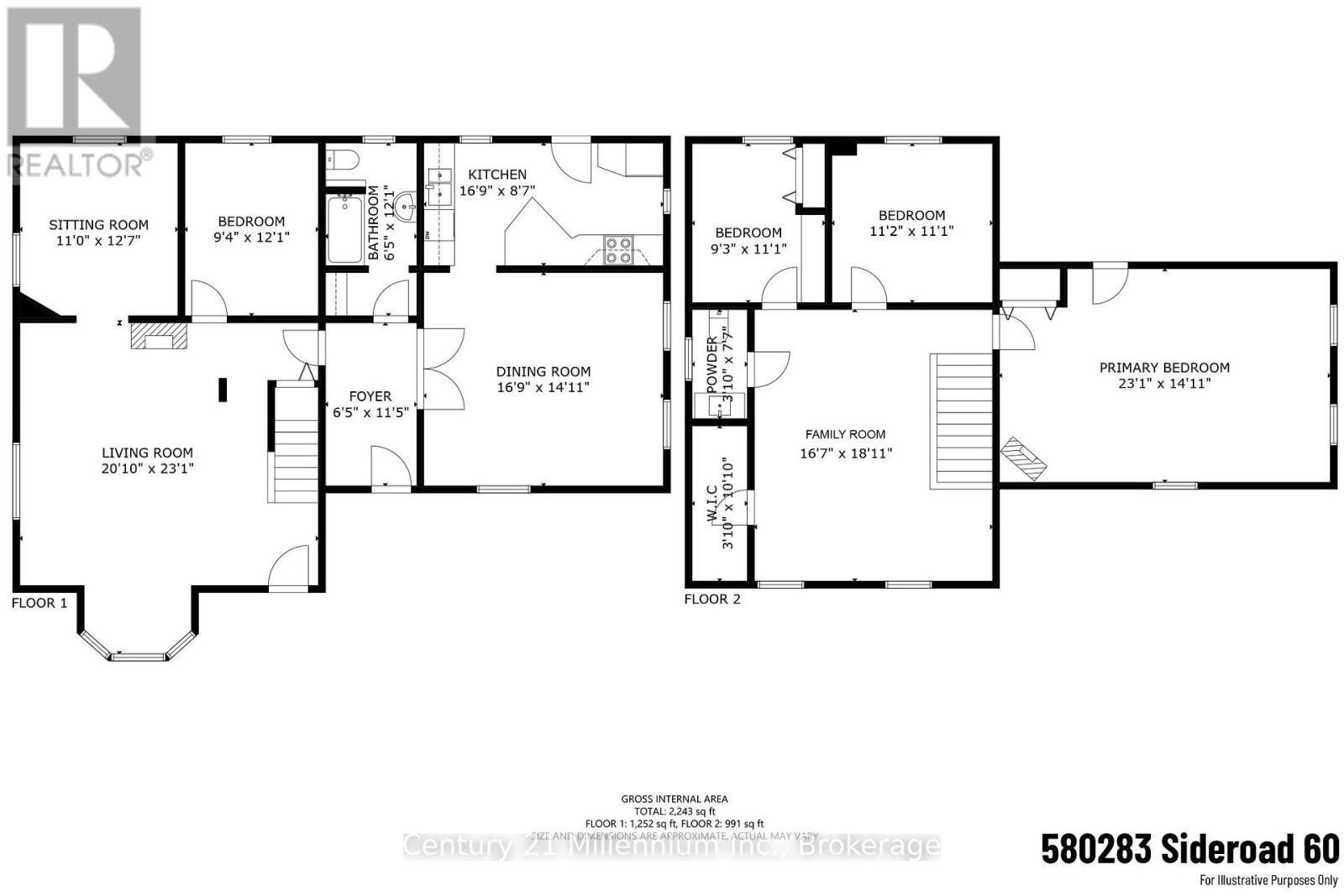 580283 Sideroad 60, Chatsworth, ON