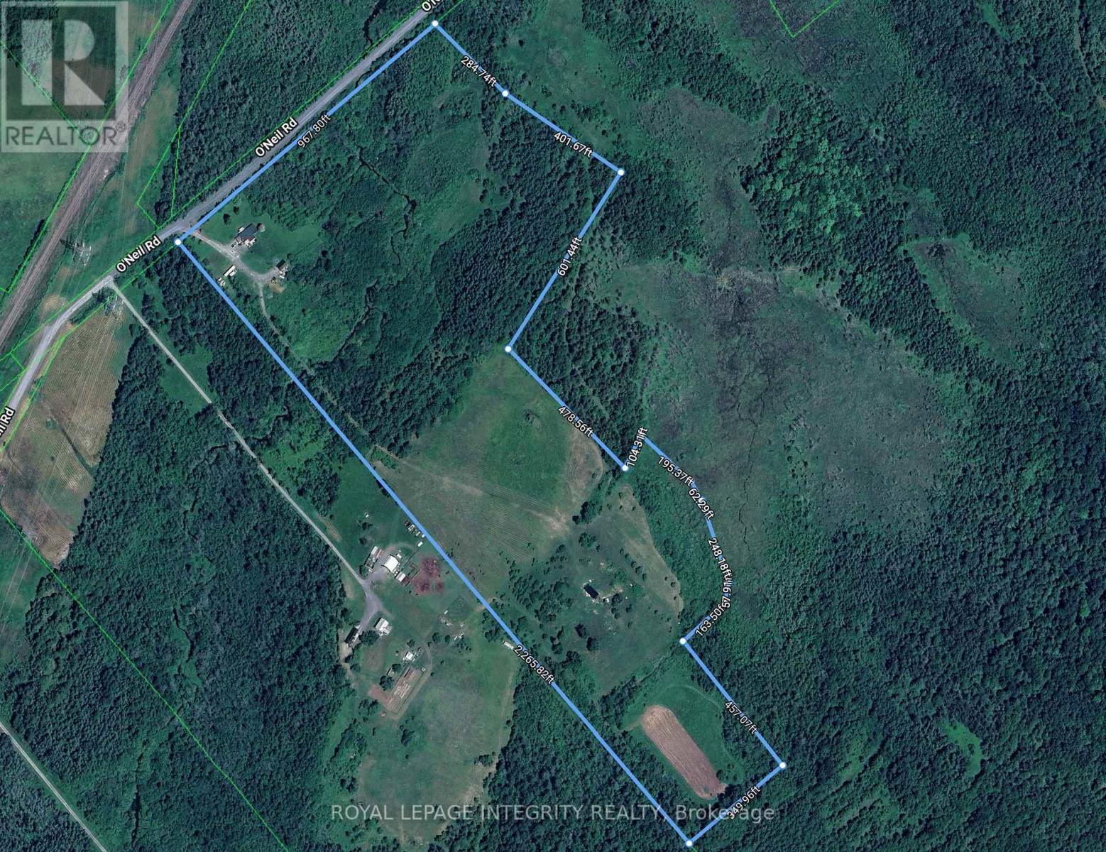 Approximately Property Lines - 4228 O'Neil Road, Ottawa, ON