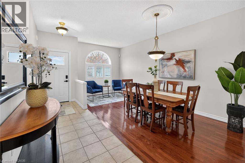 Dining Room/Living Room Hardwood Floors - 83 Morrison Crescent, Grimsby, ON