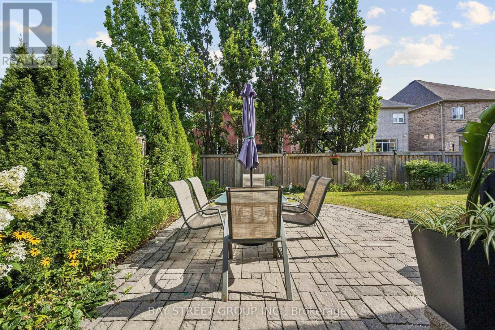 Backyard Patio - 39 Harley Drive, Vaughan, ON
