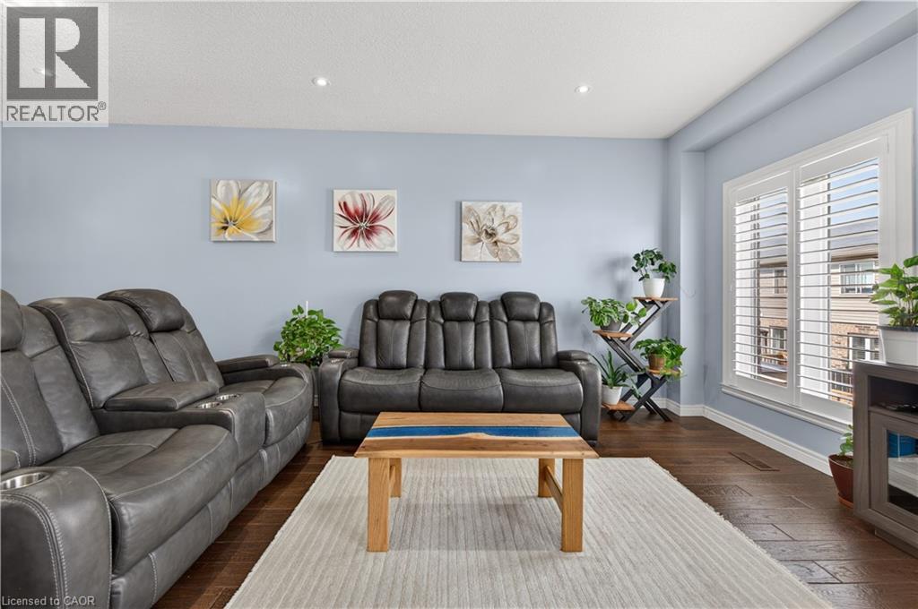 Hardwood-style flooring throughout - 88 Highgate Drive, Hamilton, ON