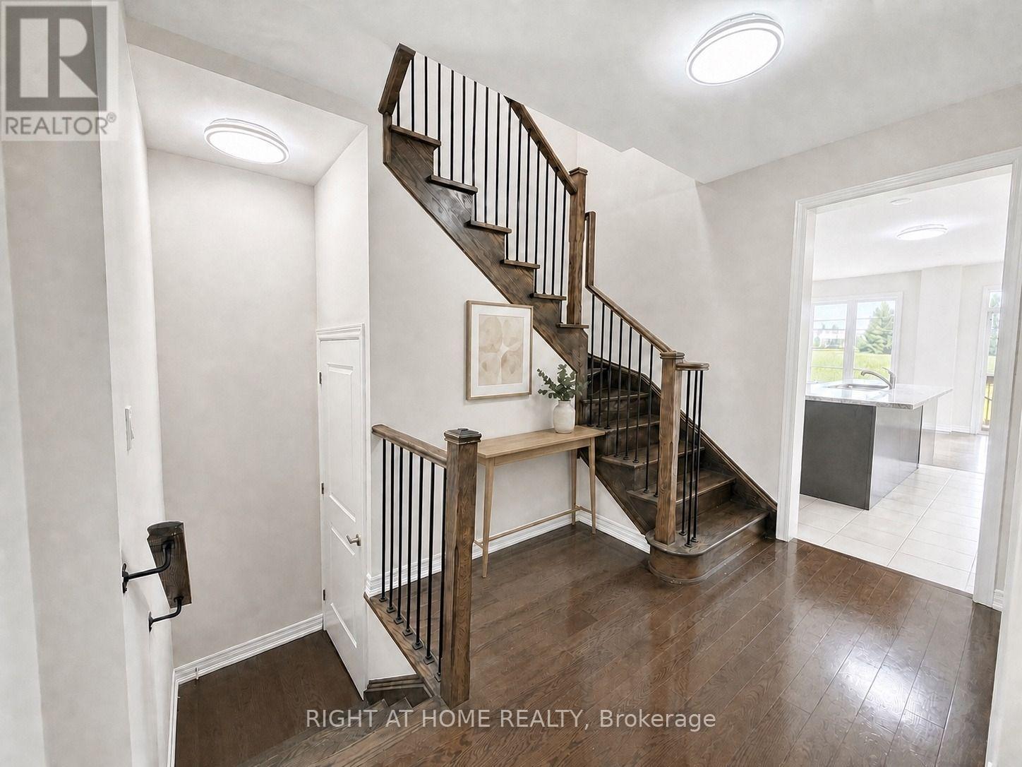 hallway, stair from main to 2nd floor - 52 Heming Trail, Hamilton, ON