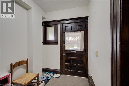 spacious foyer with wood trim - 24 Hunt Street, Hamilton, ON 