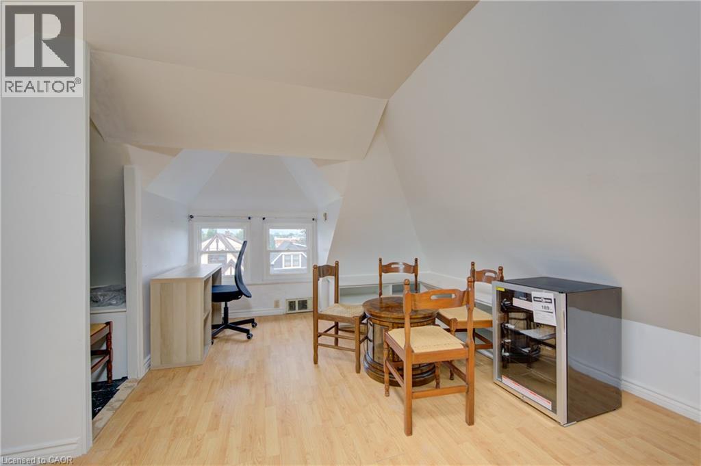 bedroom 4, loft with living area/extra bedroom, fridge - 24 Hunt Street, Hamilton, ON