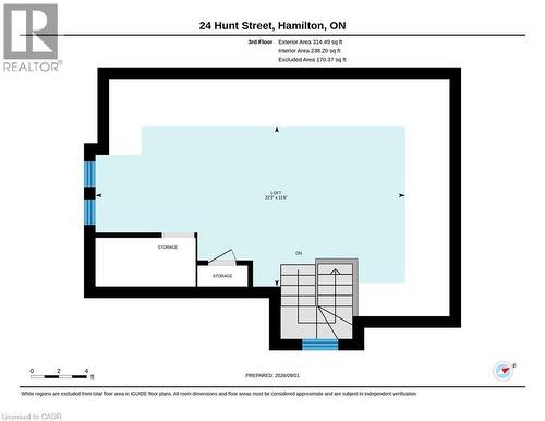 loft level - 24 Hunt Street, Hamilton, ON 