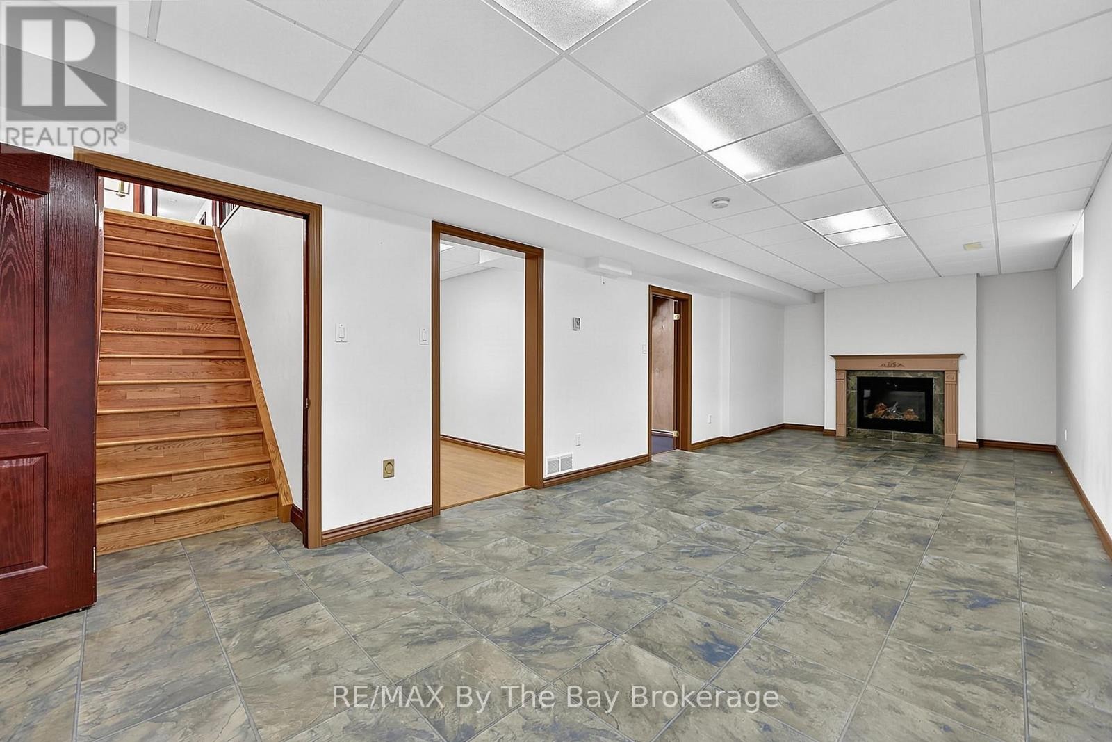Basement Living Room - 90 Goldfinch Crescent, Tiny, ON