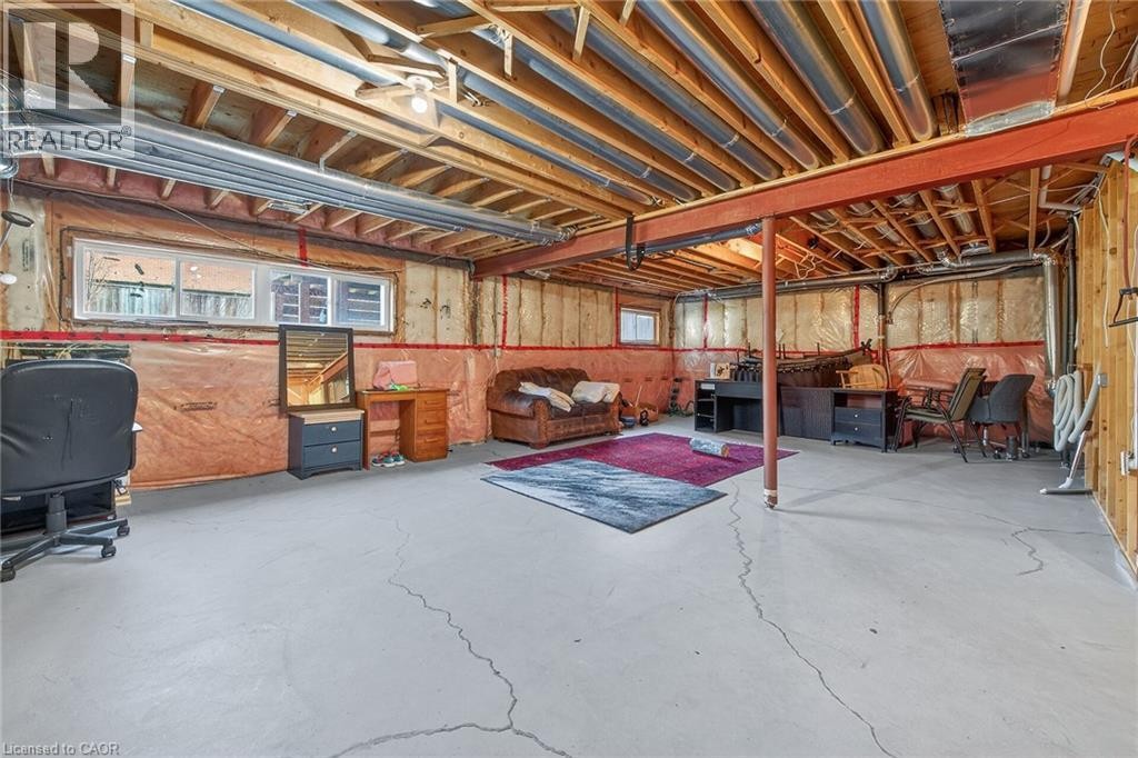 View of basement - 97 Sirente Drive, Hamilton, ON