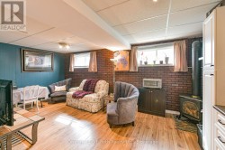 Family room with gas fireplace - 