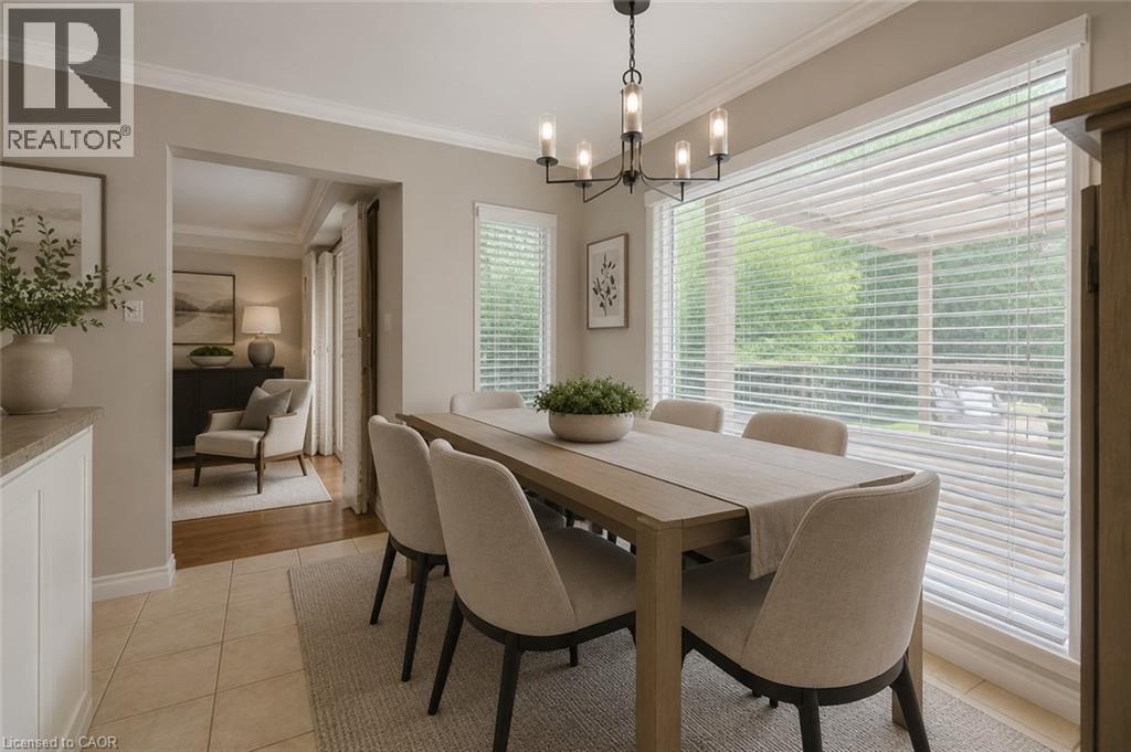 VIRTUALLY STAGED (next photo shows current furnishings) - 469 Westvale Drive, Waterloo, ON