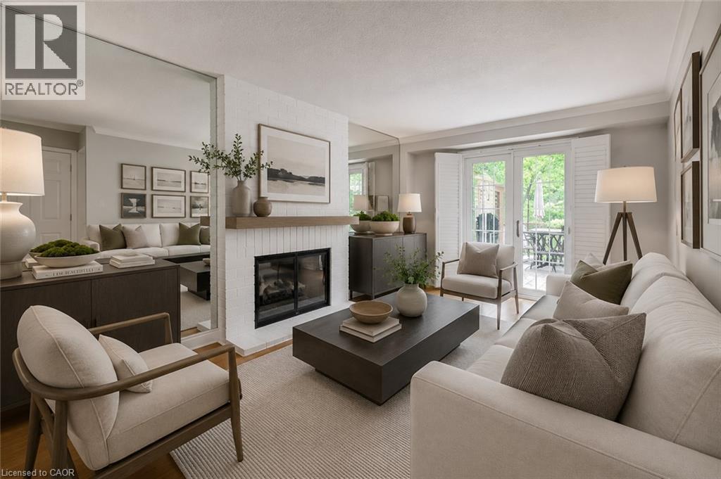 VIRTUALLY STAGED (next photo shows current furnishings) - 469 Westvale Drive, Waterloo, ON