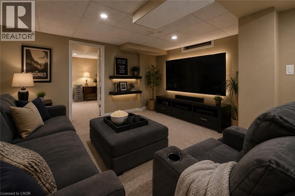 VIRTUALLY STAGED (next photo shows current furnishings) - 469 Westvale Drive, Waterloo, ON