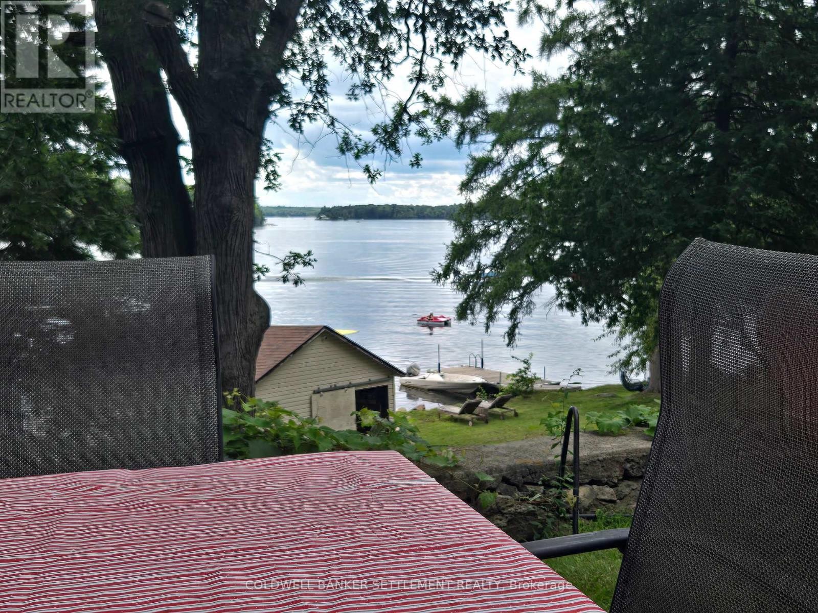 View from outside patio - 345 Battams Road, Rideau Lakes, ON