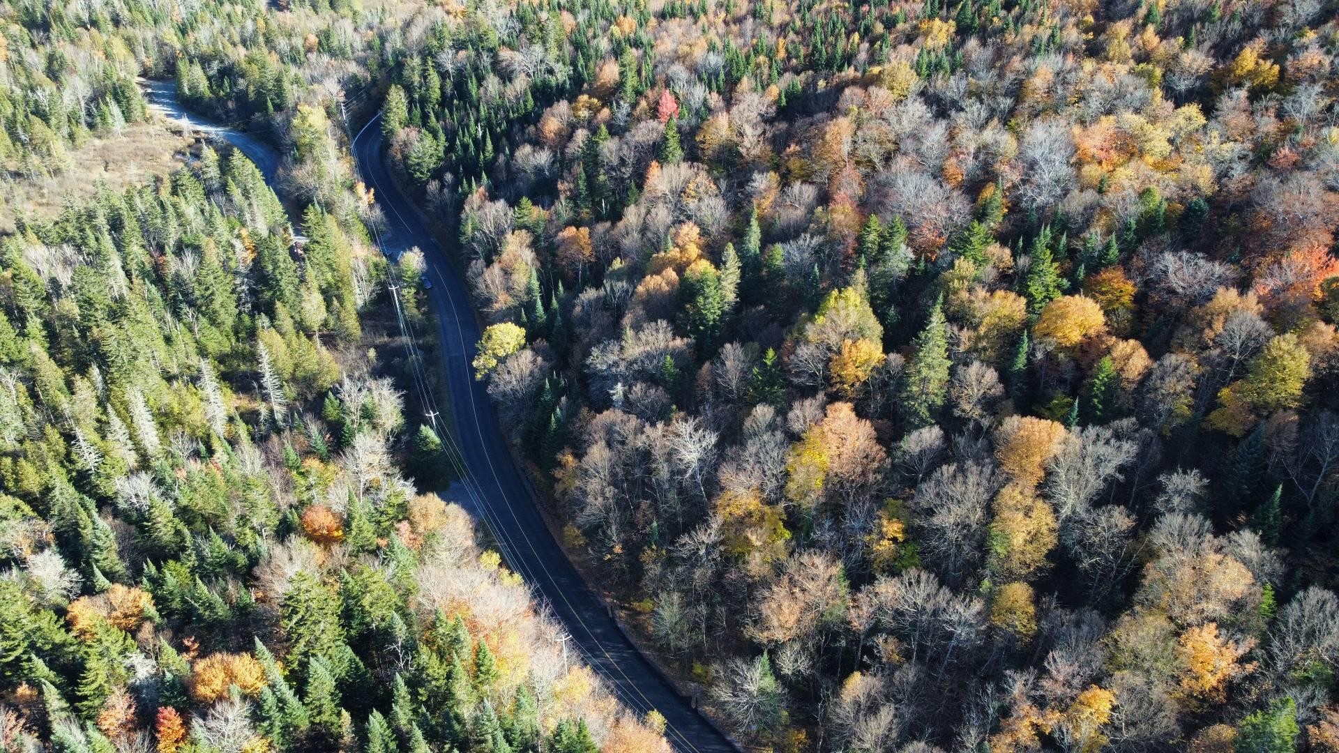 Aerial View - Ch. Des Lacs, Mont-Blanc, QC