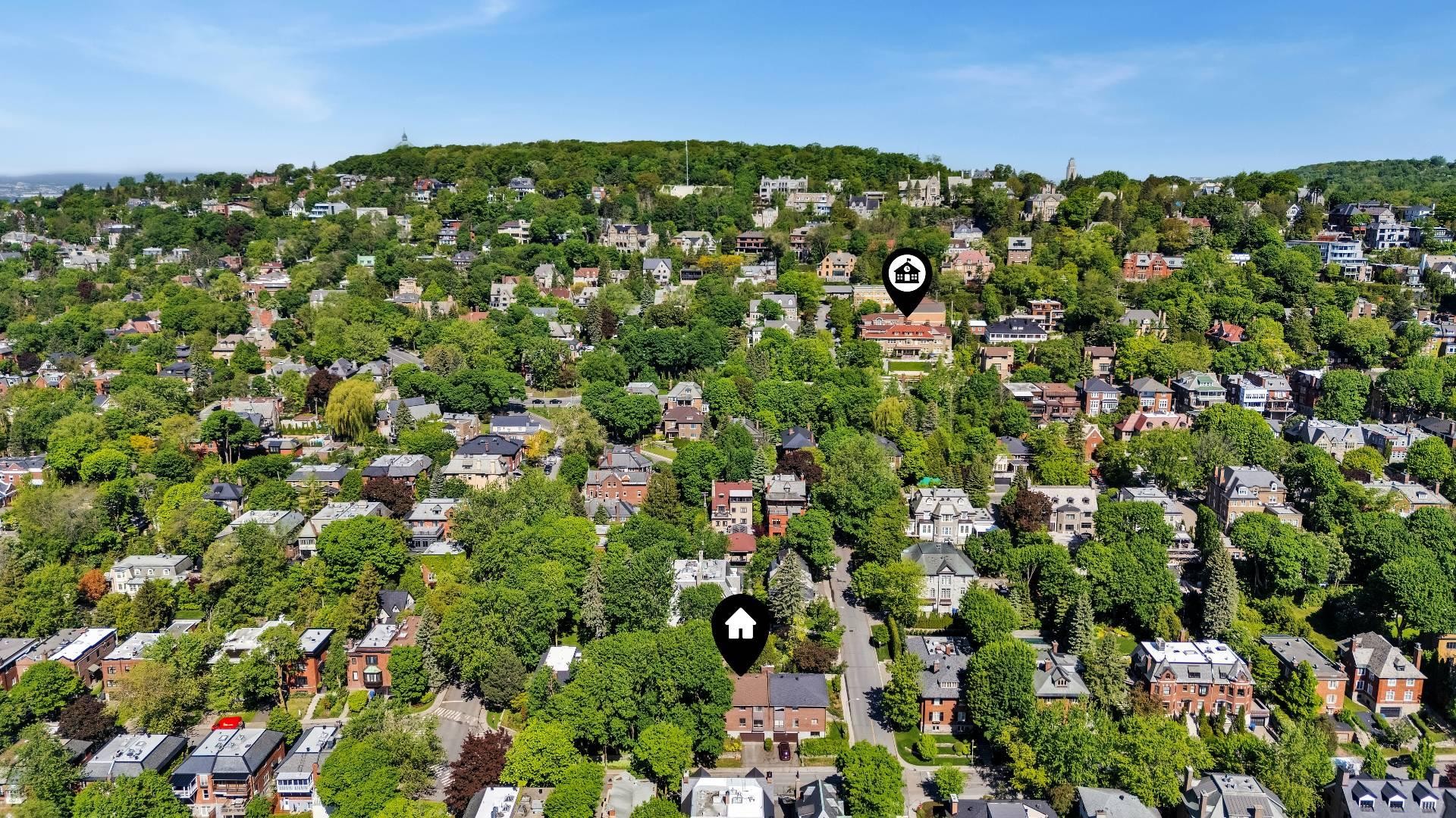 Aerial View - 4315 Av. Montrose, Westmount, QC