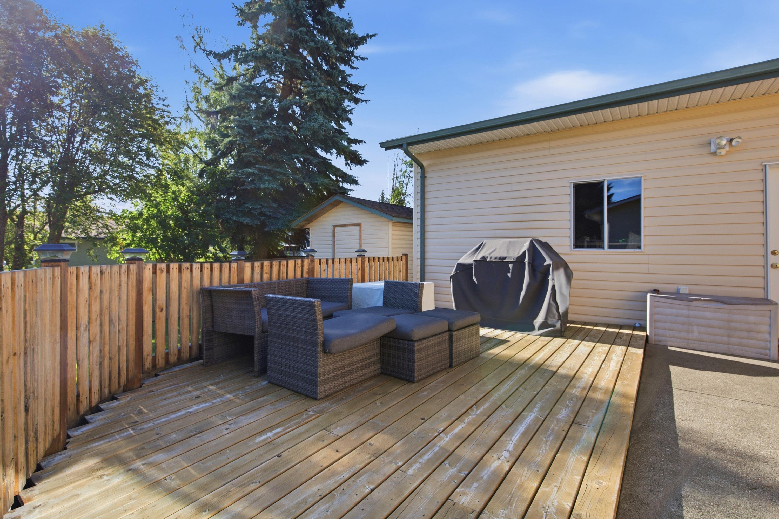 176 Thacker Crescent, Prince George, BC - Outdoor With Deck Patio Veranda With Exterior