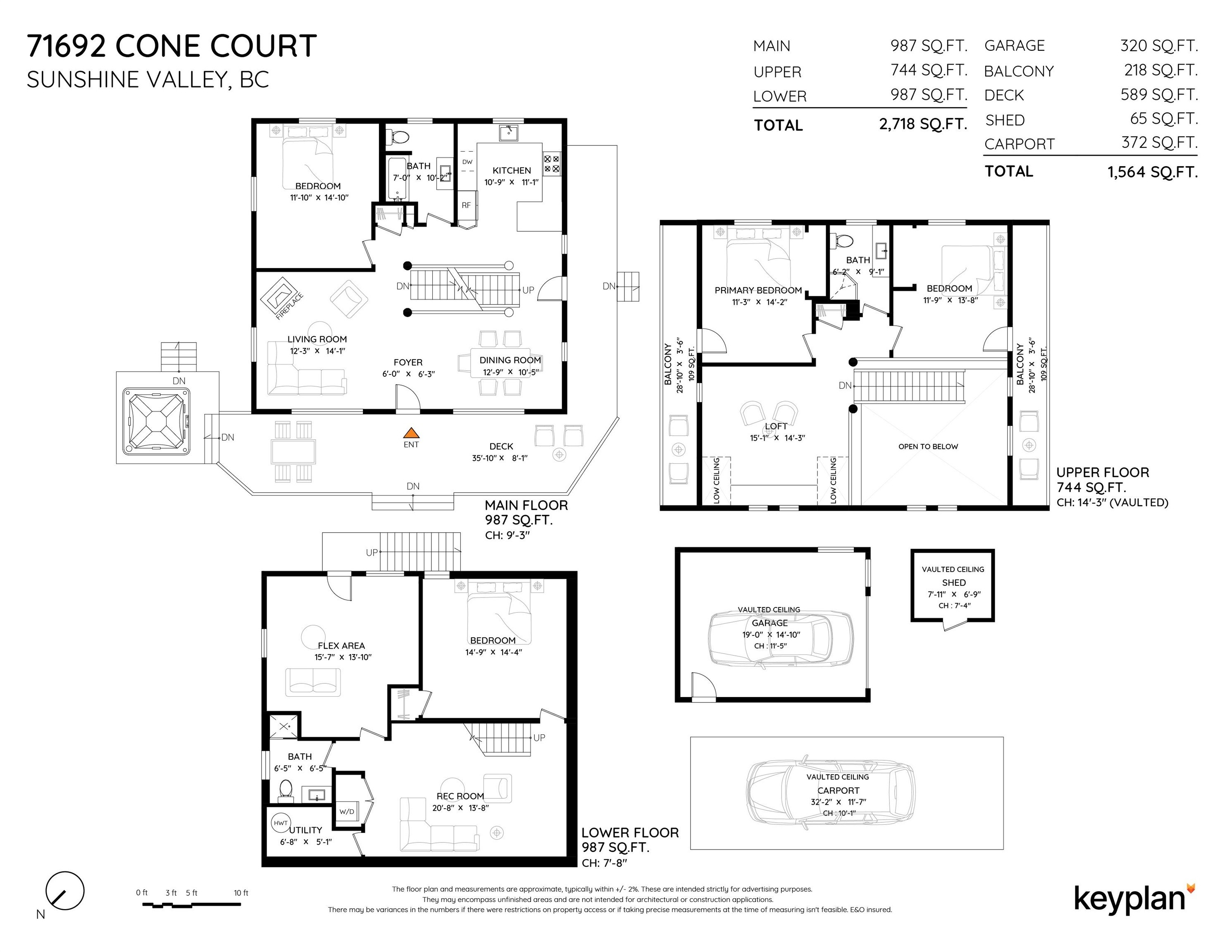 71692 Cone Court, Sunshine Valley, BC