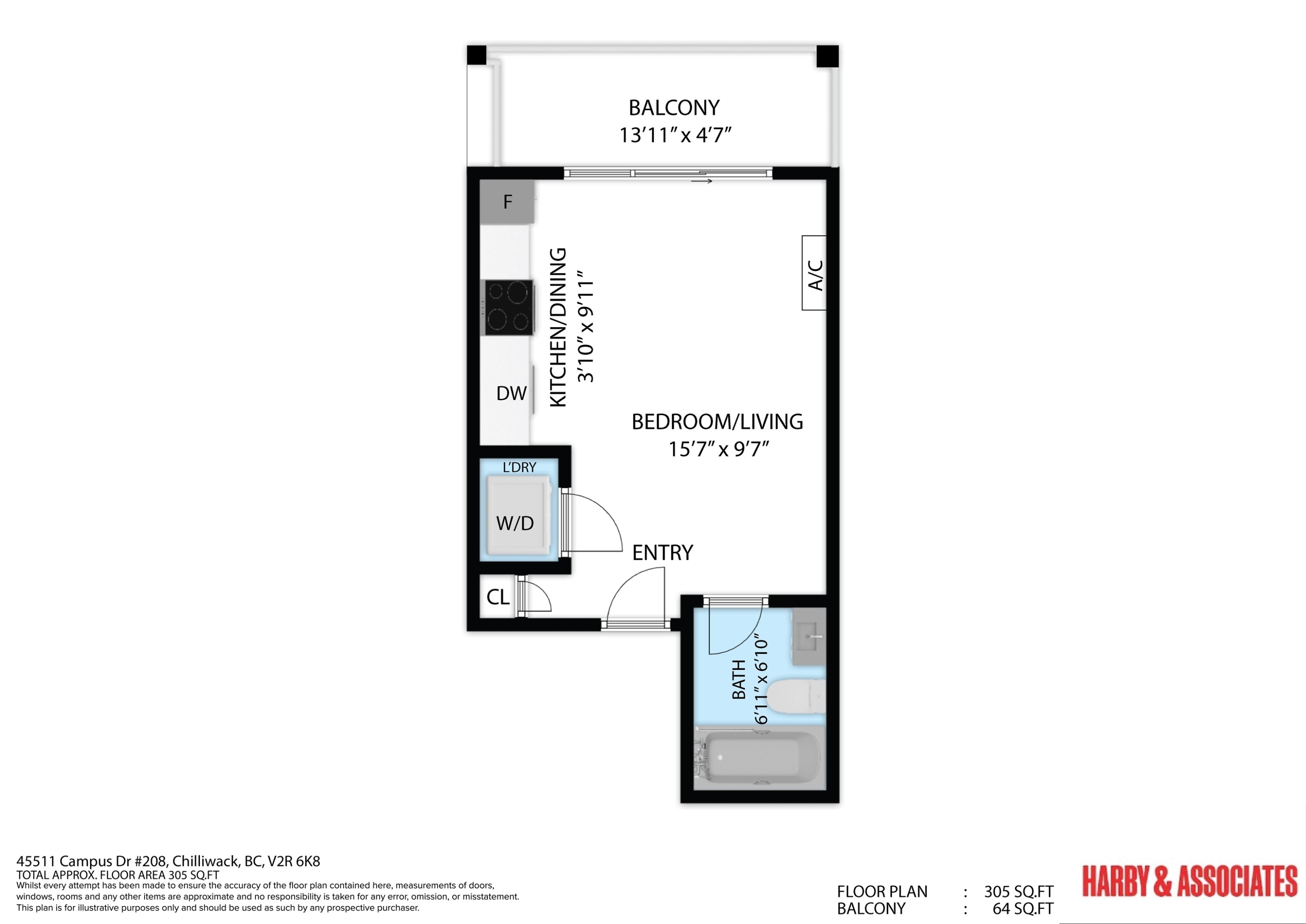 208-45511 Campus Drive, Chilliwack, BC