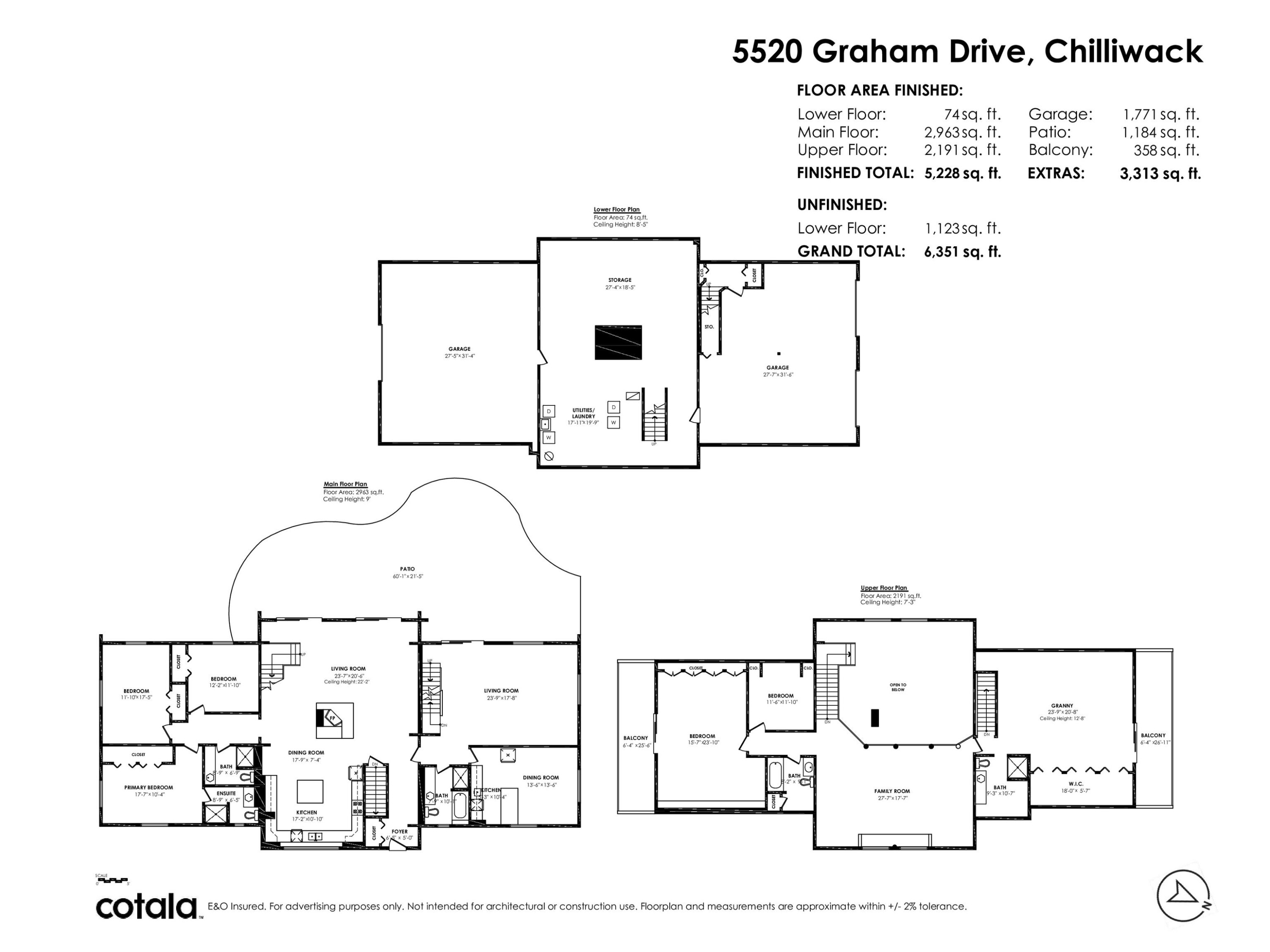 5520 Graham Drive, Ryder Lake, BC