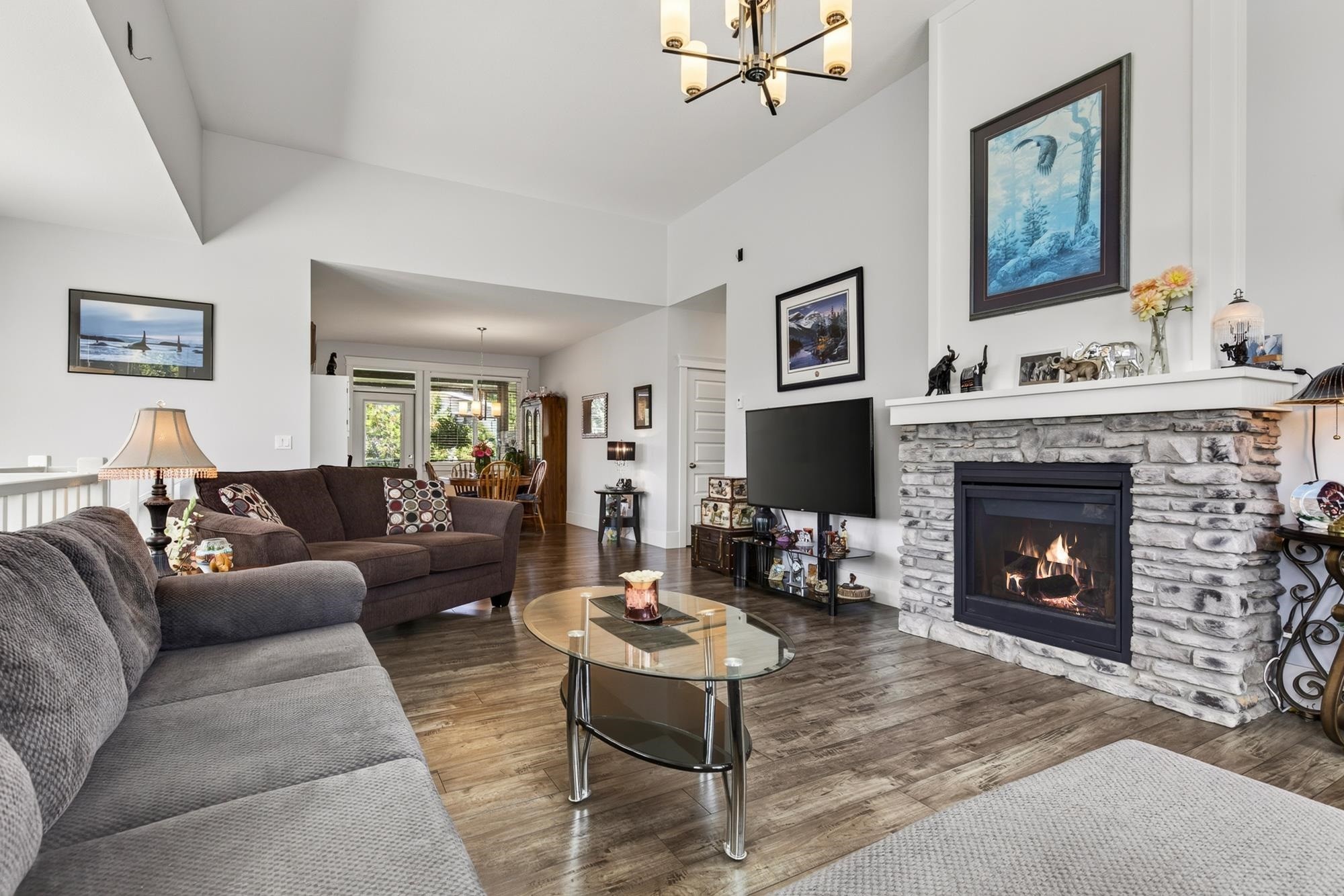 3-10166 Williams Road, Chilliwack, BC - Indoor Photo Showing Living Room With Fireplace