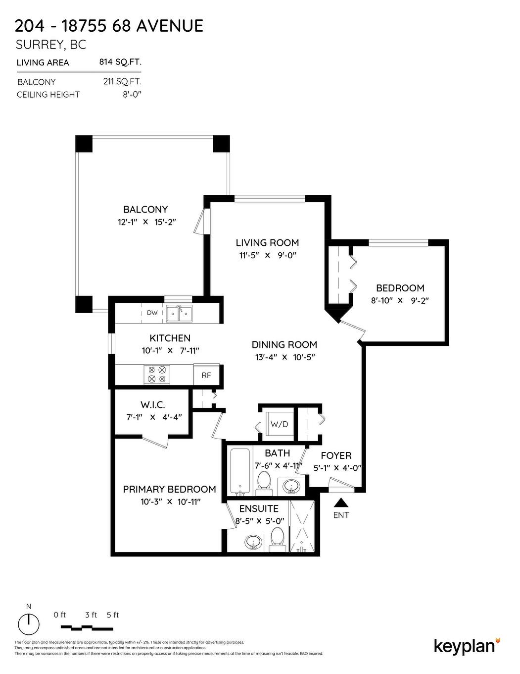 204-18755 68 Avenue, Surrey, BC