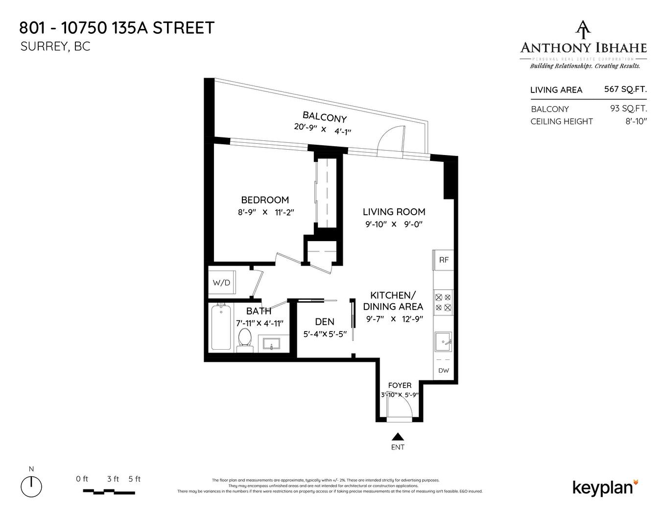 801-10750 135A Street, Surrey, BC