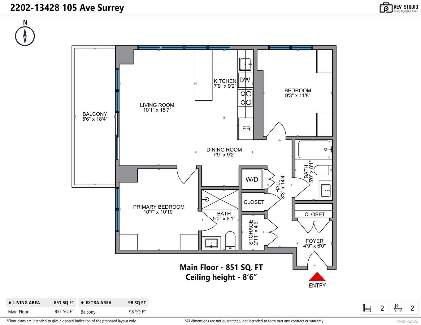 2202-13428 105 Avenue, Surrey, BC
