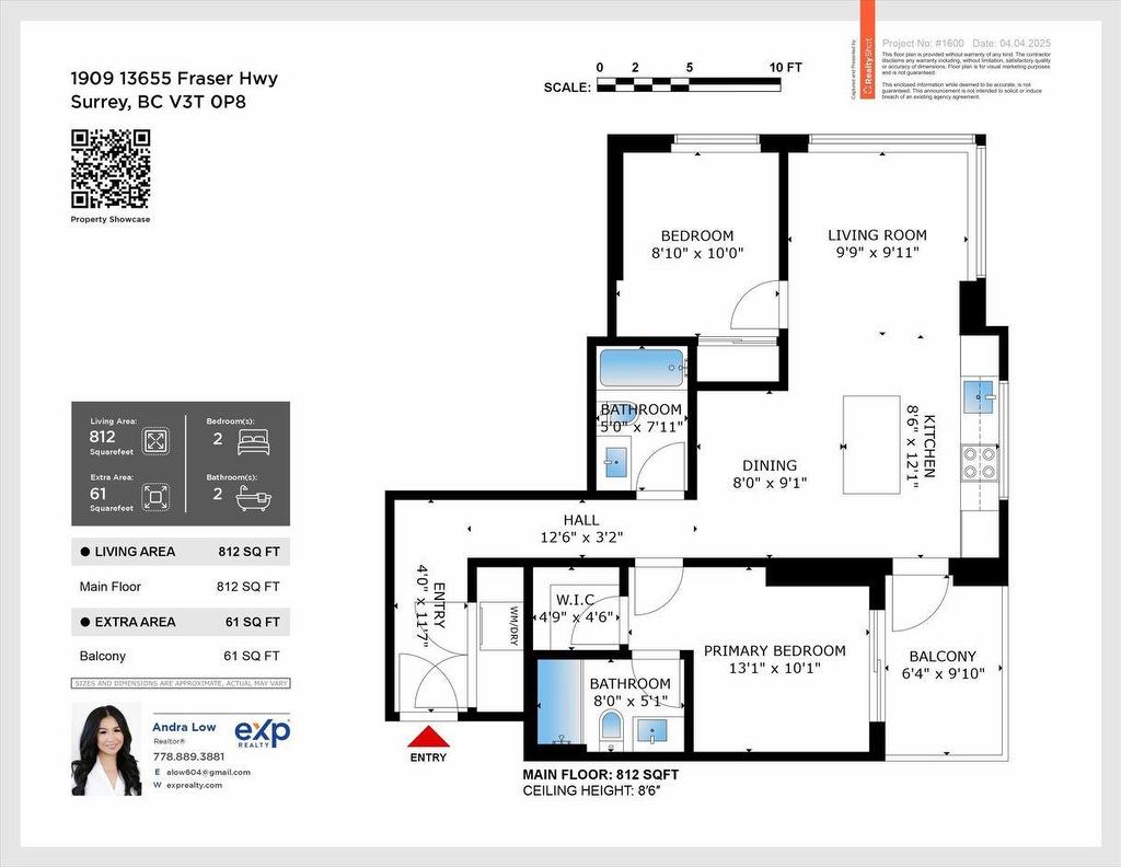 1909-13655 Fraser Highway, Surrey, BC