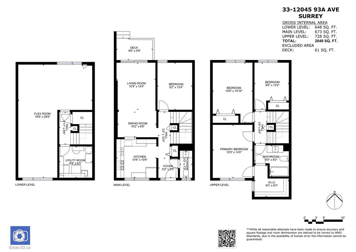 33-12045 93A Avenue, Surrey, BC