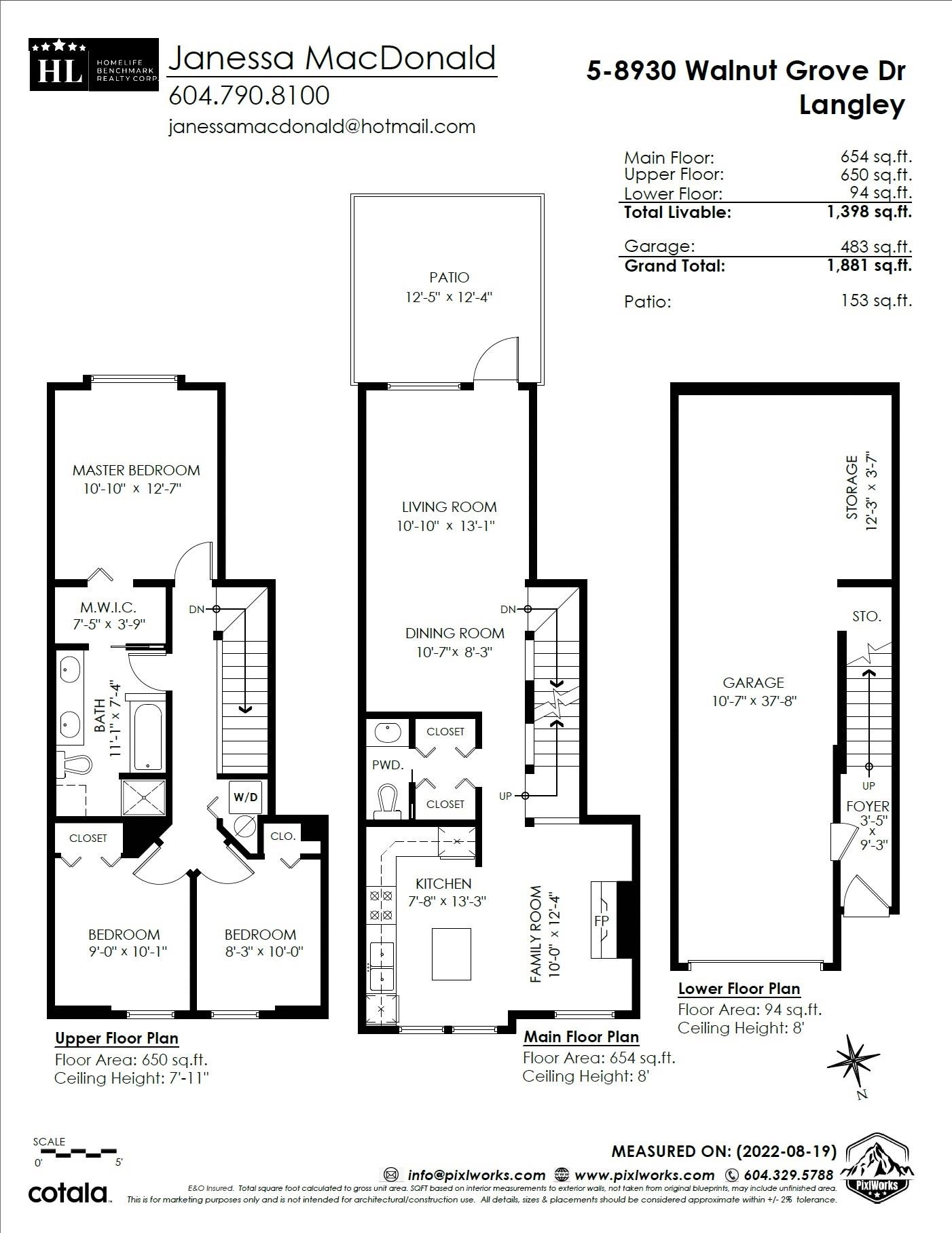 5-8930 Walnut Grove Drive, Langley, BC