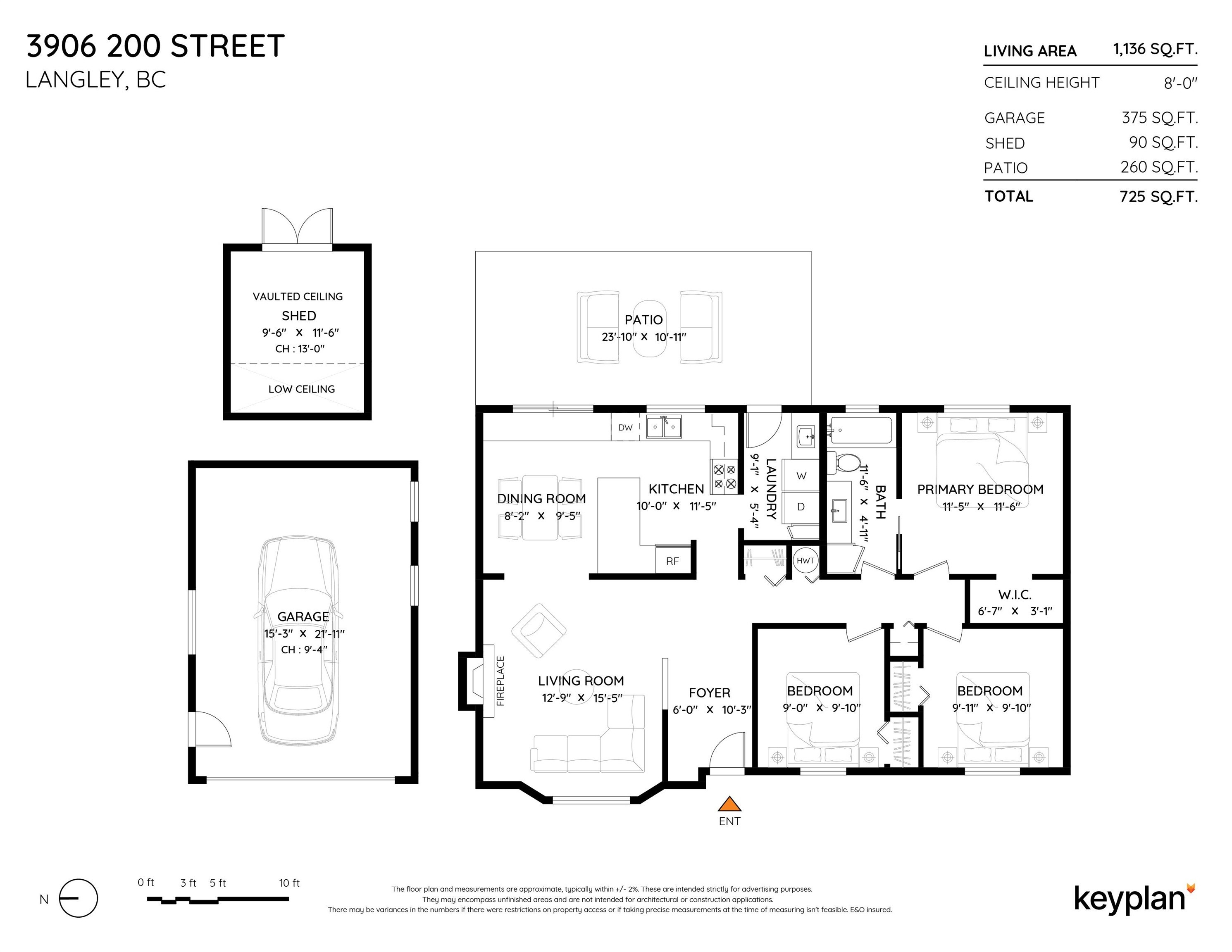 3906 200 Street, Langley, BC