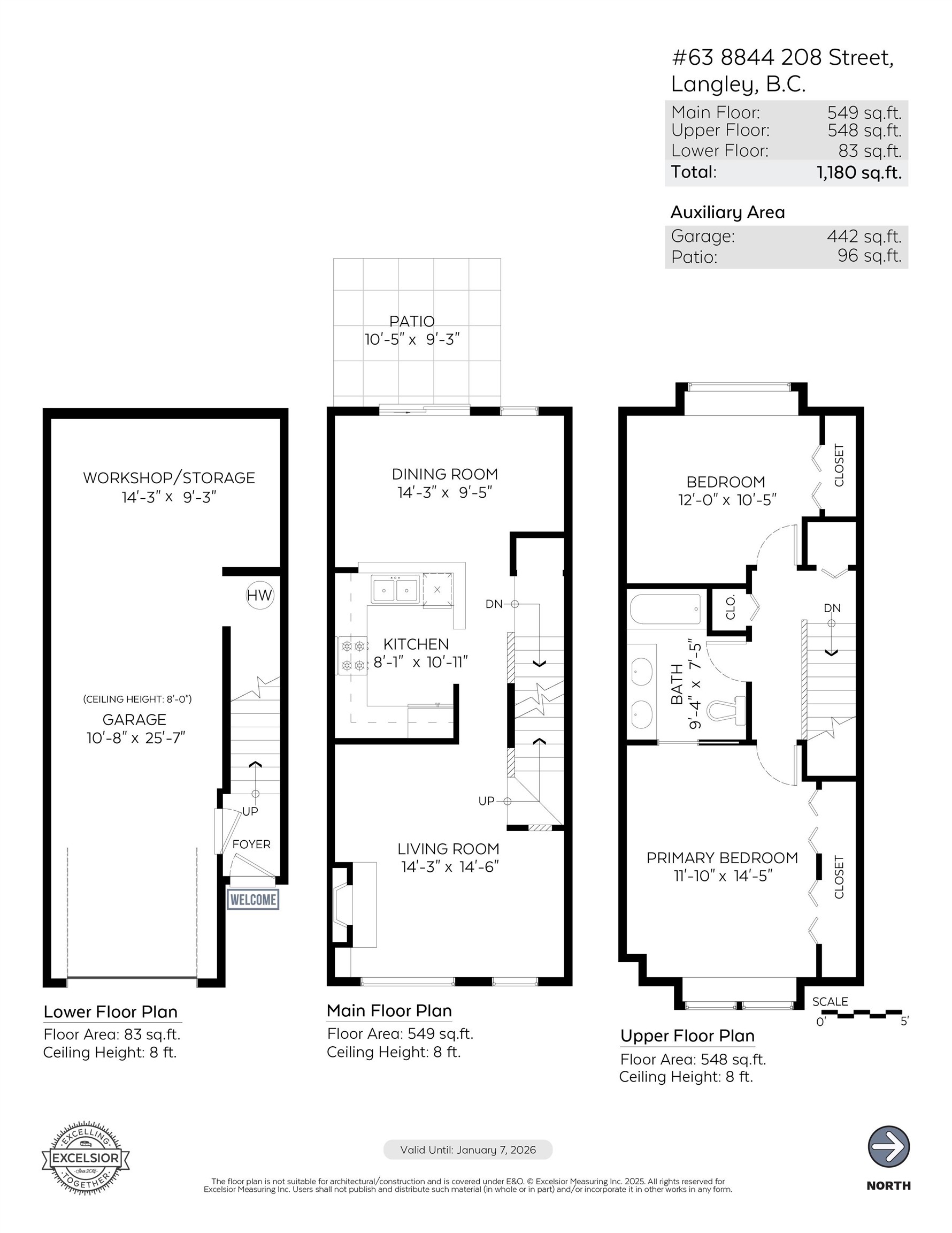 63-8844 208 Street, Langley, BC