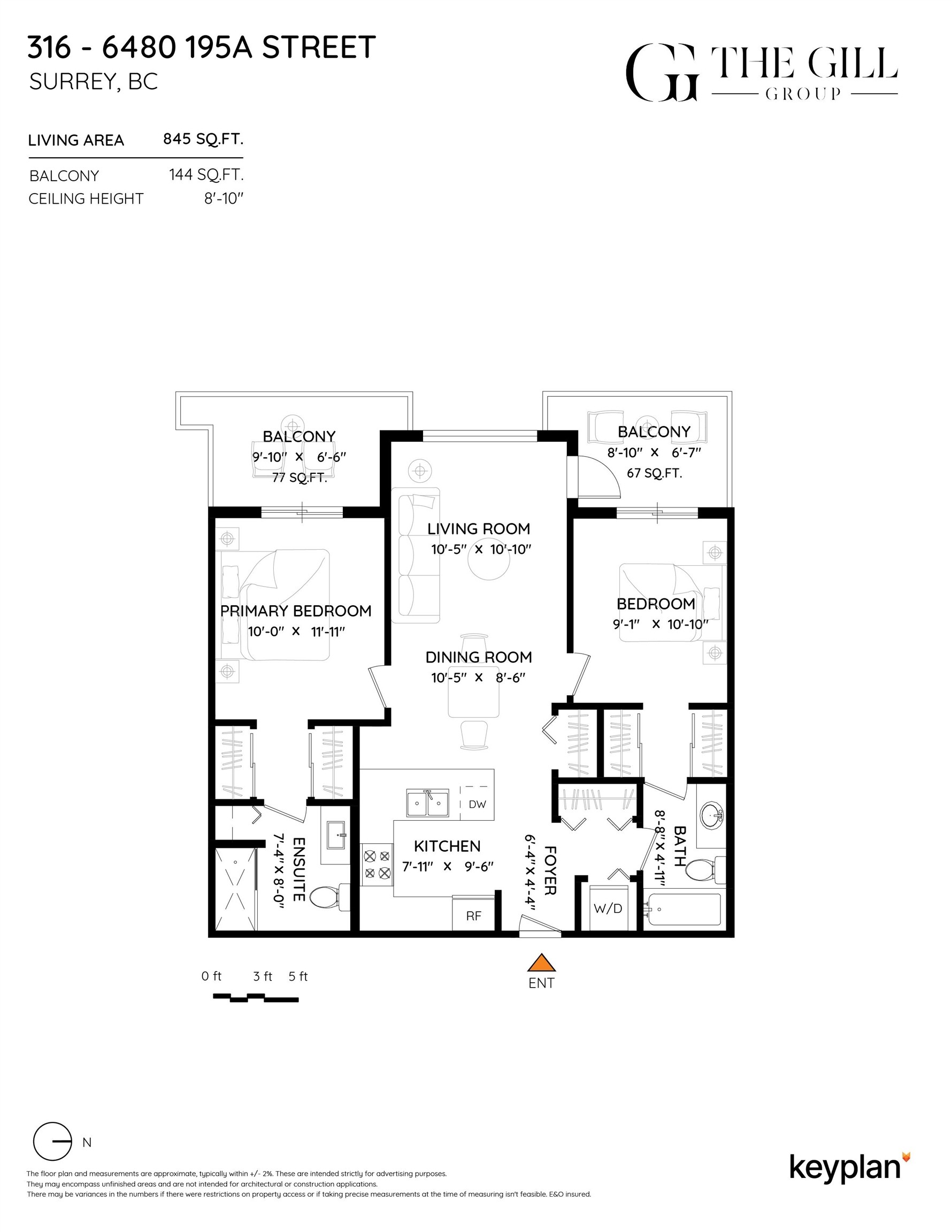 316-6480 195A Street, Surrey, BC