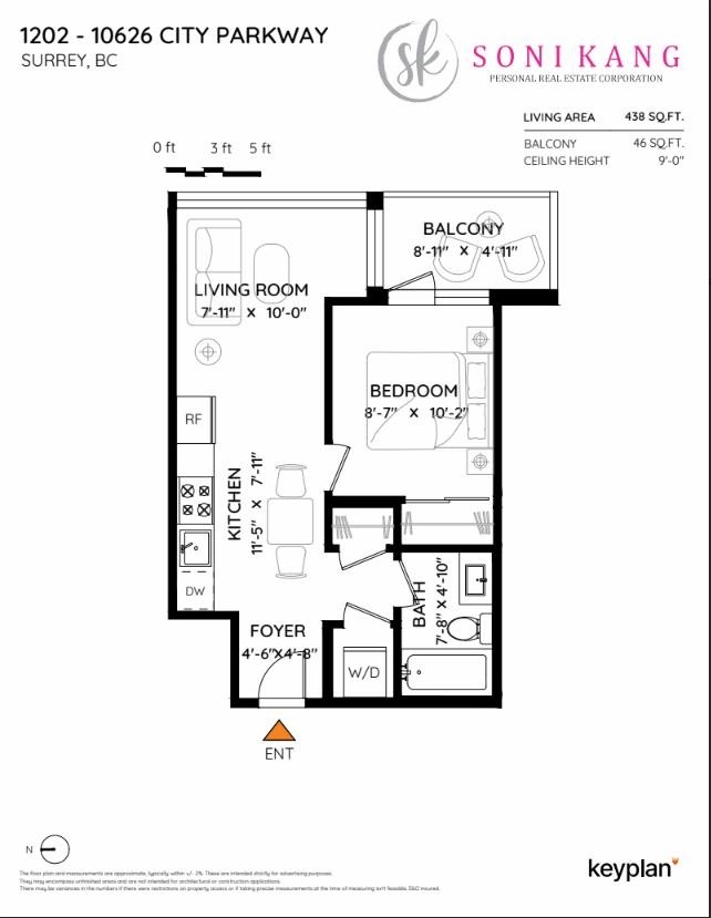 1202-10626 City Parkway, Surrey, BC