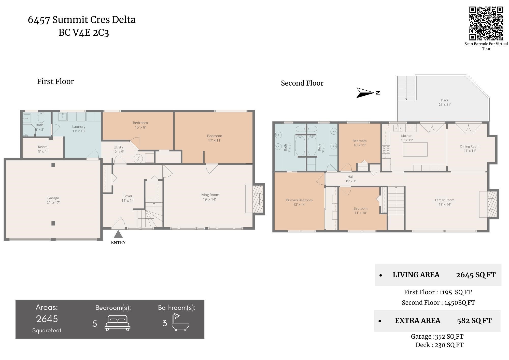 6457 Summit Crescent, Delta, BC