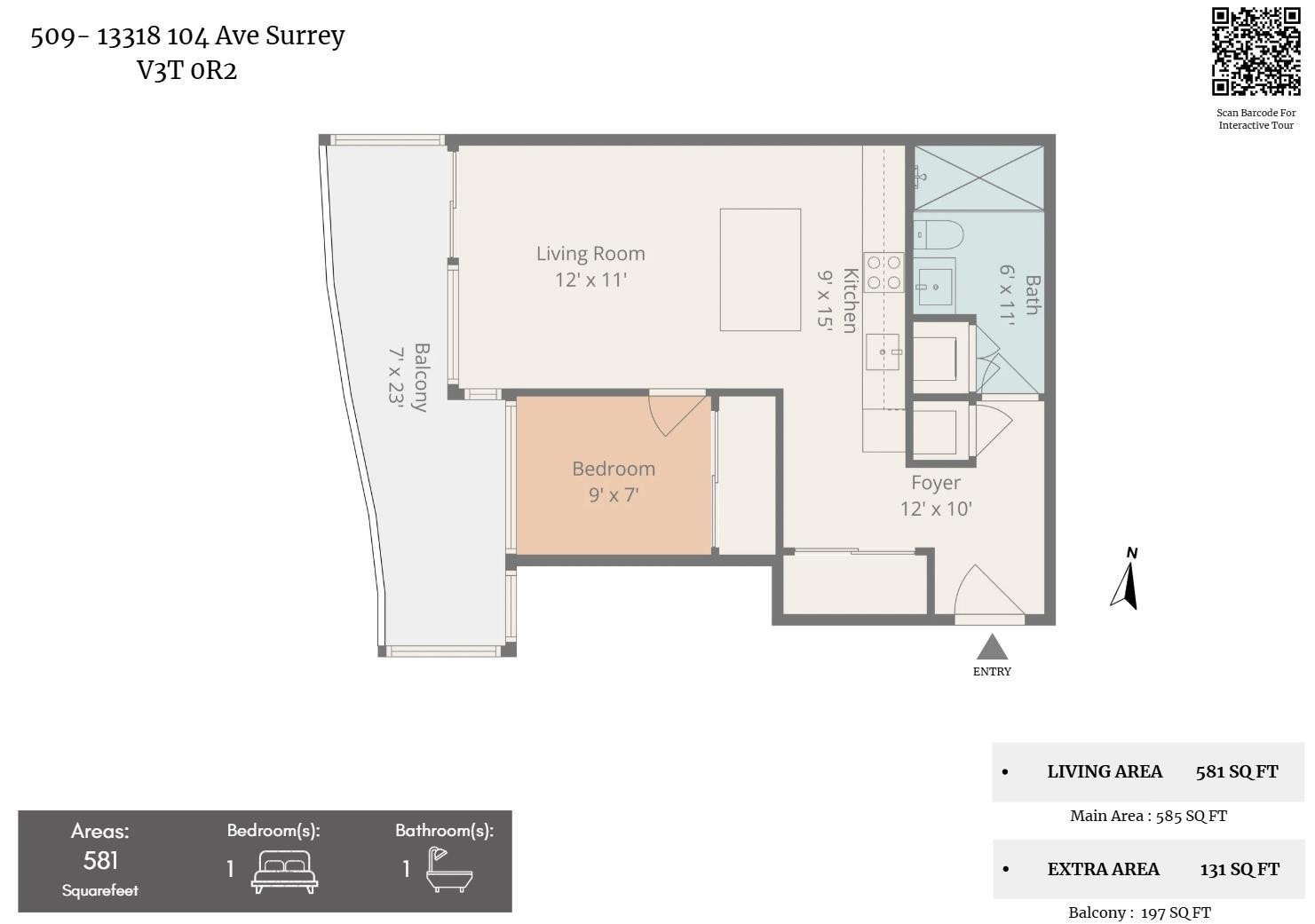 509-13318 104 Avenue, Surrey, BC