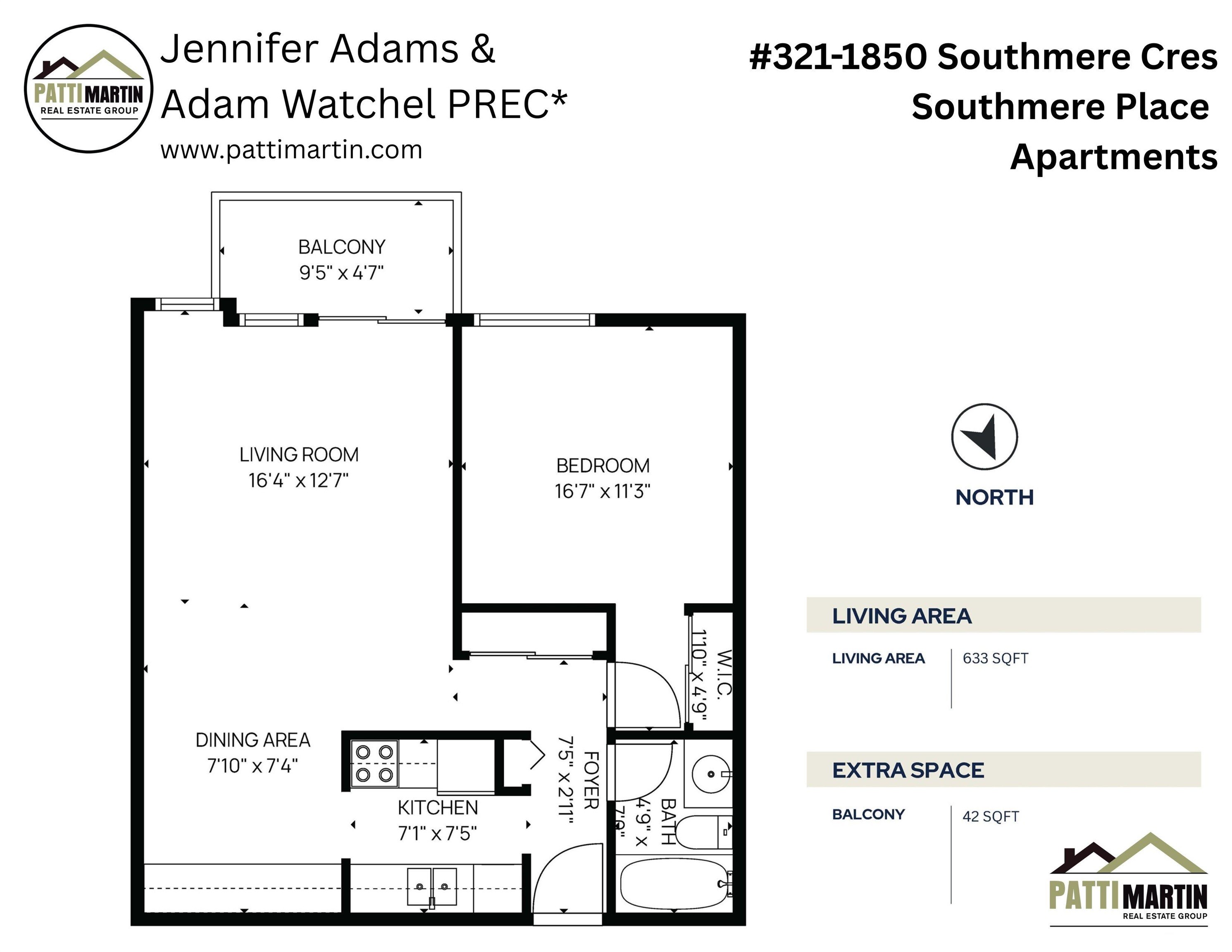321-1850 Southmere Crescent E, Surrey, BC