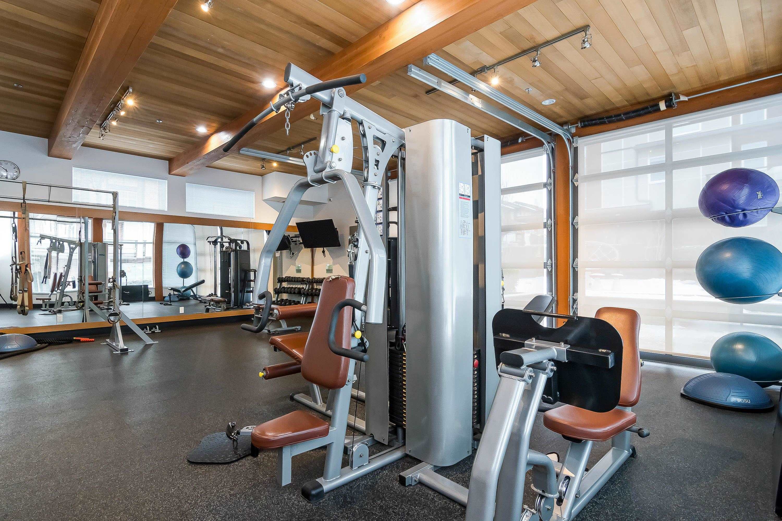 111-2228 162 Street, Surrey, BC - Indoor Photo Showing Gym Room